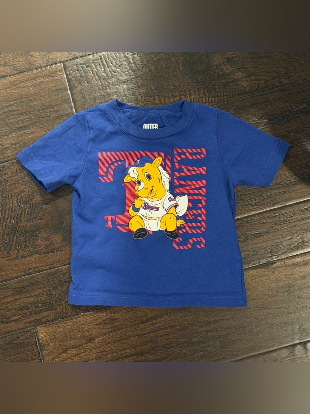 Outetstuff Texas rangers captain mascot shirt